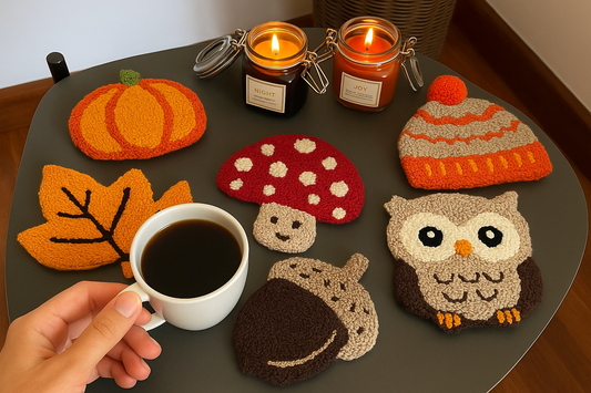 The Best Cozy Hobby for Autumn & Winter: Punch Needle Kits