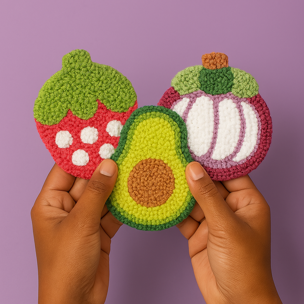 DIY Punch Needle Kit: Coasters