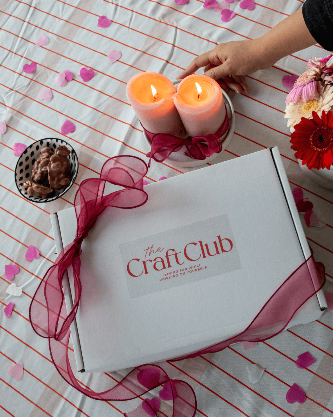 Craft kit for two - girls night