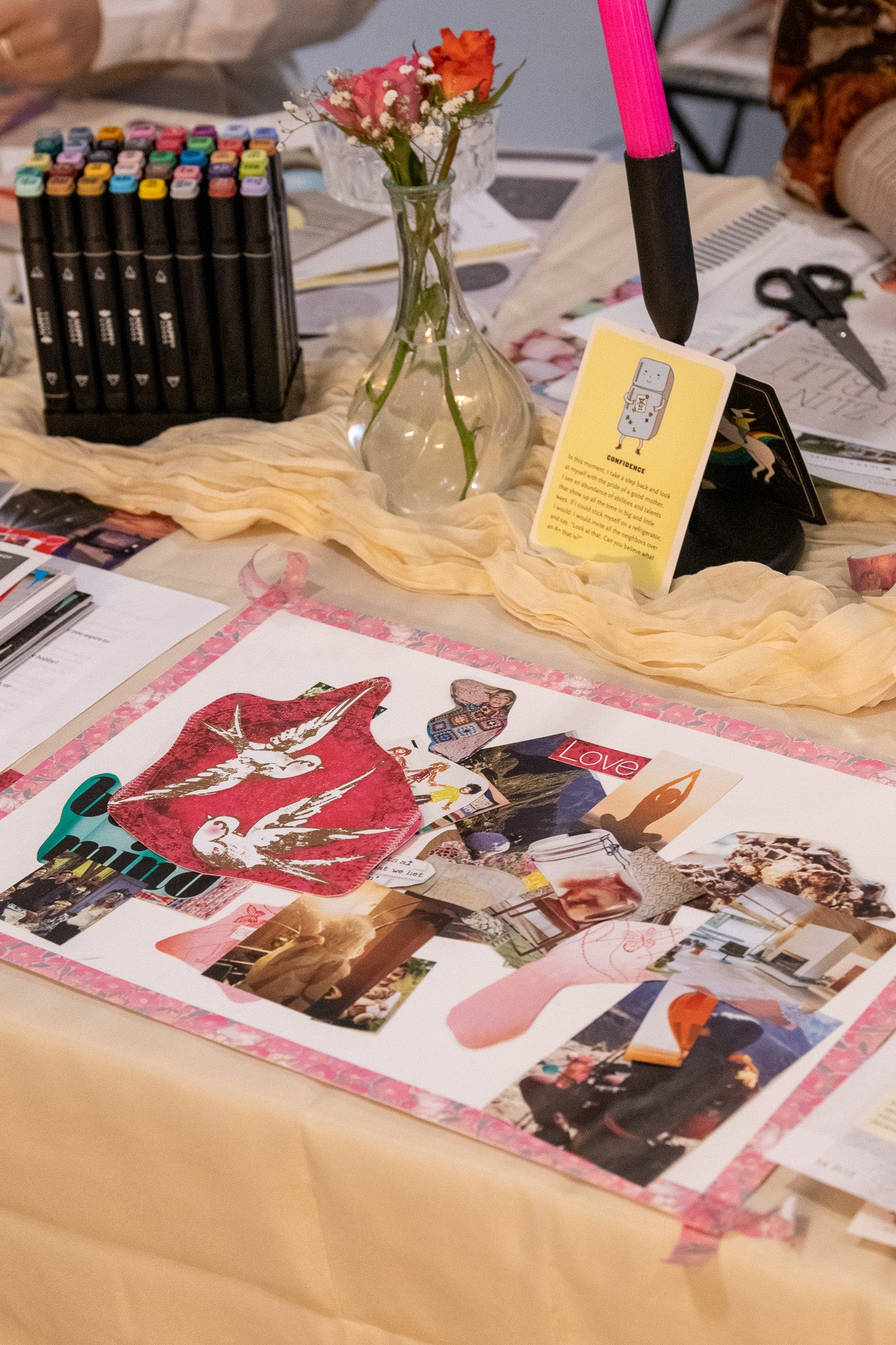 Coffee & Collage: A Self-Discovery Workshop at LOT61