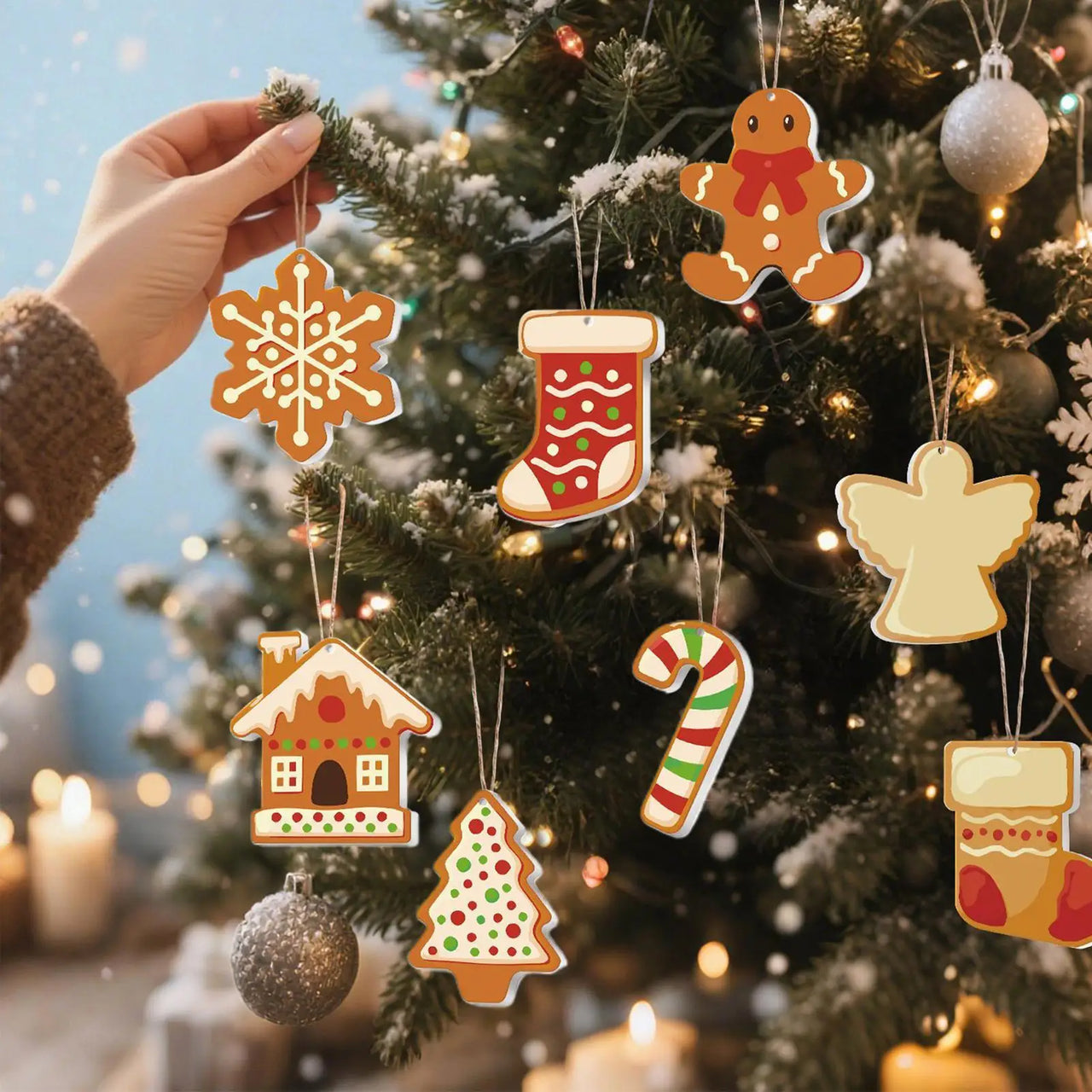 NEW: DIY paint by number - Christmas ornaments