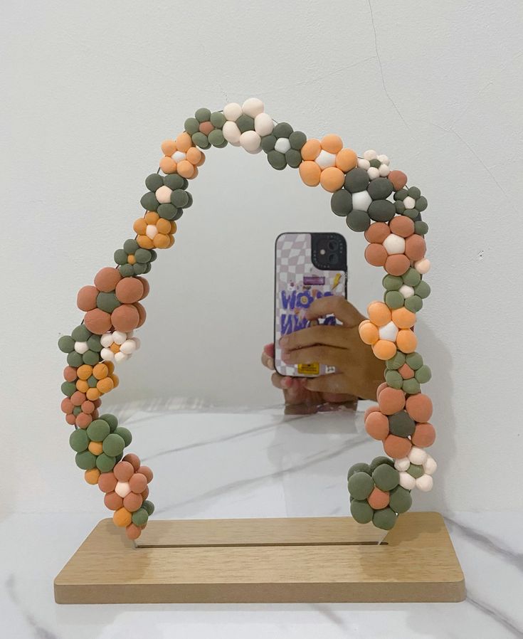 Clay & Self-Love: Decorate your Mirror